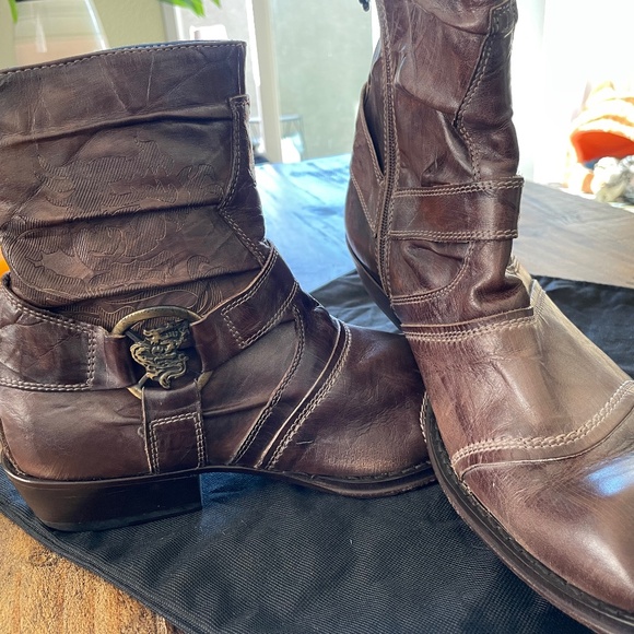 Mark Anson leather ankle boots - Picture 1 of 6